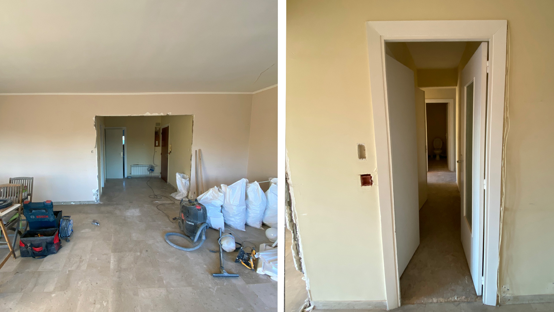 Rénovation d'un appartement à hyères