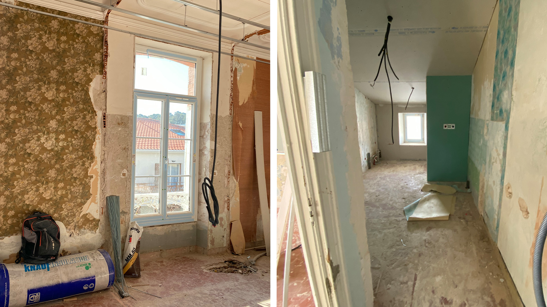Division et rénovation d'une maison en 6 appartement à Toulon